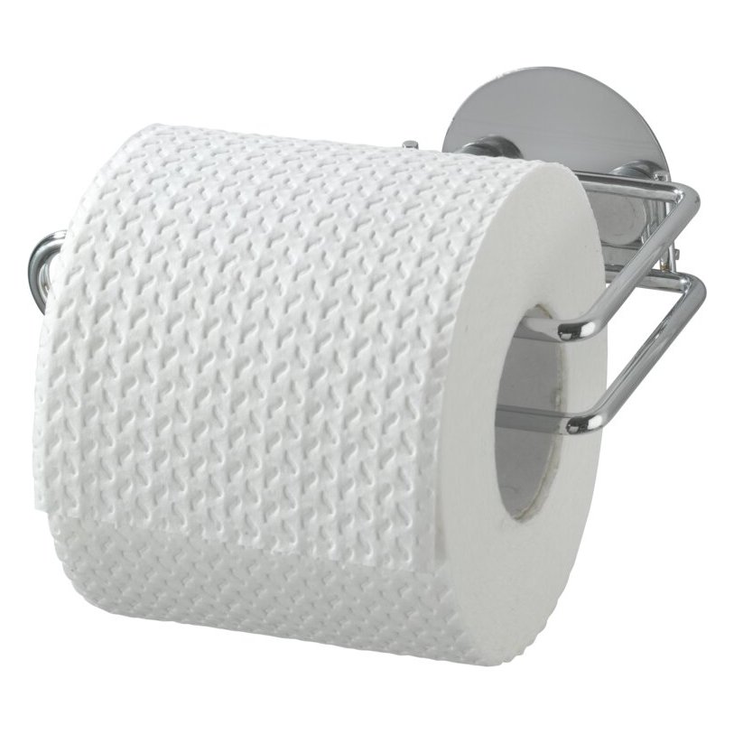 Wenko Turbo-Loc 18774100 – držiak na toaletný papier bez vŕtania, chrómovaná oceľ