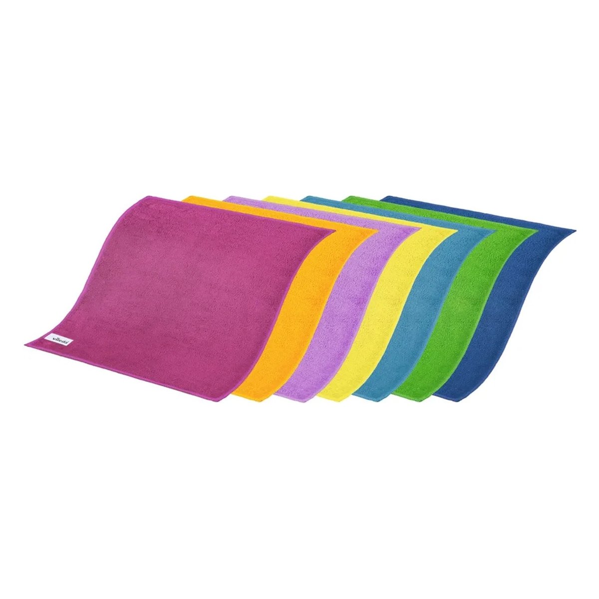 Vileda Microfibre Colors – univerzálne mikrohandričky 30 × 30 cm, 8 ks